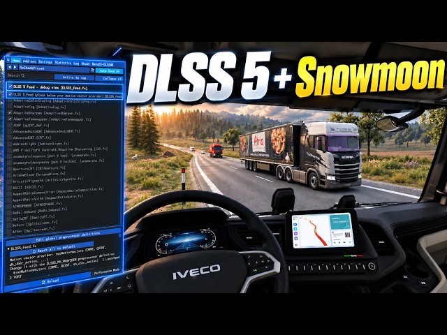 How to Install DLSS 5 + Snow Moon Graphics in ETS2 | Full Tutorial