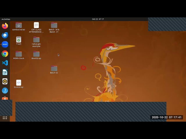Oct 22nd Java full stack 1st session