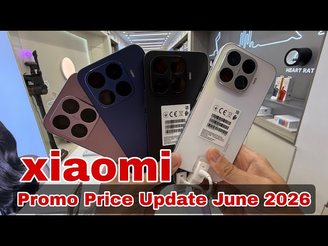 Xiaomi 17T Series, Redmi Note 15 Series, Xiaomi 17 Series, Xiaomi Pad Series, Update June 2026
