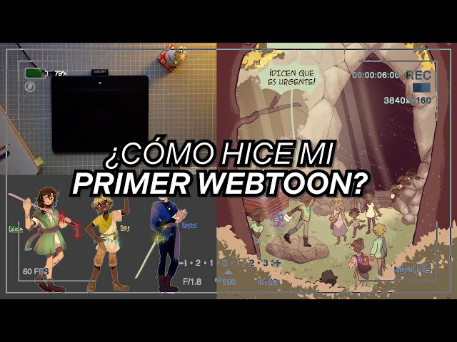 🍀How I made MY FIRST WEBTOON in A MONTH?🍀