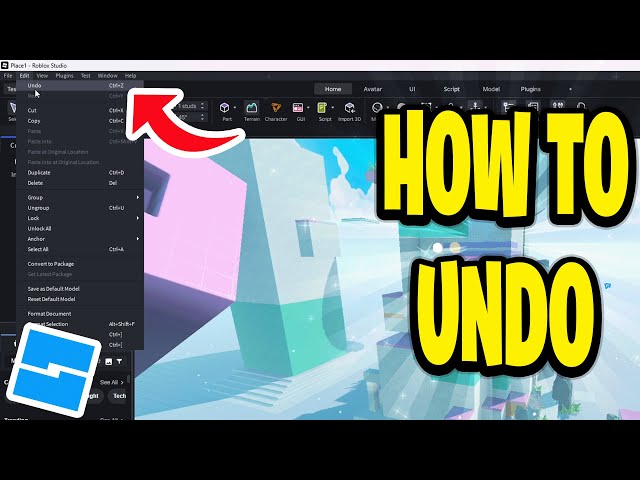 How To Undo in Roblox Studio - Fastest Guide