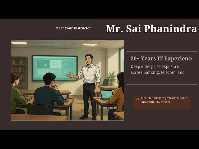 The SQL Server DBA Roadmap: Real-Time Projects & Mock Interviews