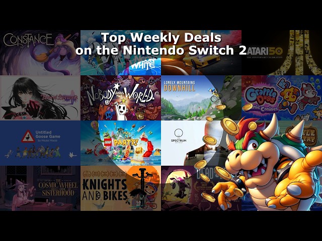 Top 50 Weekly Deals on Nintendo Switch and Nintendo Switch 2 [8/3/26 Edition]