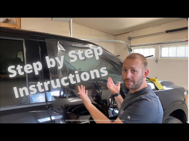 Window Tinting for Beginners | F150