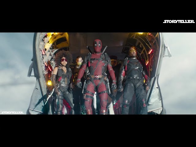 Deadpool 2 (2018) | X-Force Skydiving Scene 1080p