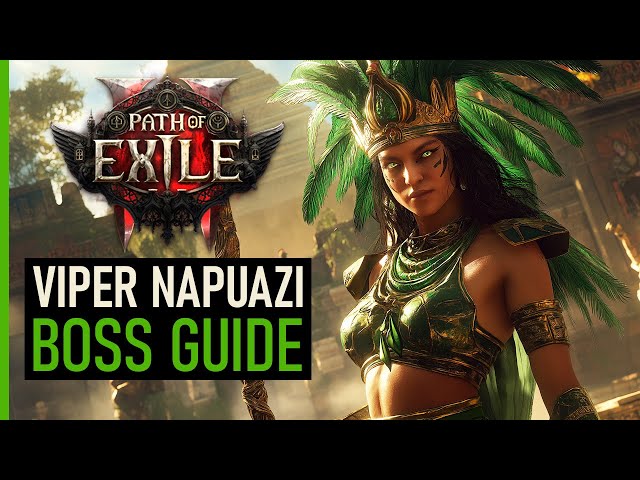 HOW TO Deal With Viper Napuatzi Boss in POE 2!