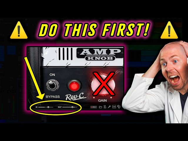 Amp Sim Gain Staging EXPLAINED (step-by-step)