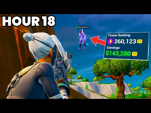 I Can't Stop Playing Fortnite UNTIL I Kill a TIER 1 PRO...