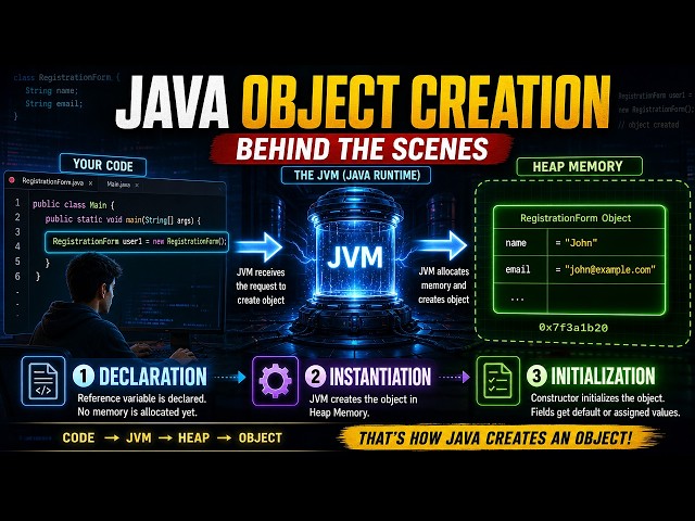 Java Object Creation -  Behind the Scenes