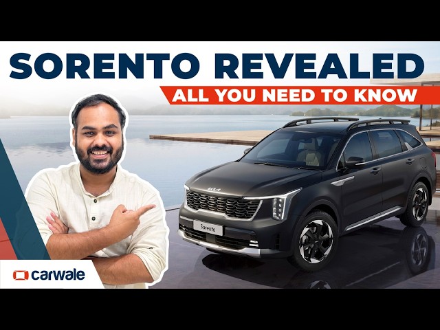 Kia Sorento Hybrid Revealed | Interior, Features & Exterior Detailed
