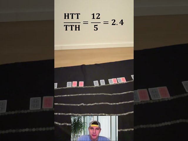 Coin Tosses, HTT vs TTH