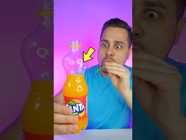 Vanishing soda 😲 Magic Trick TUTORIAL 🪄