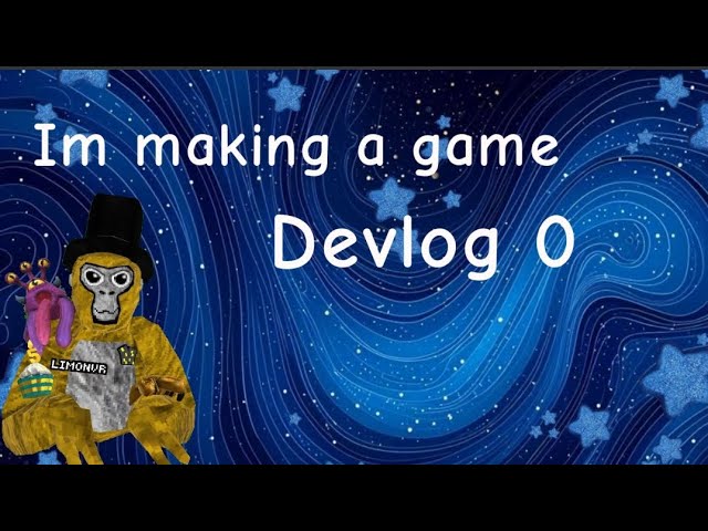 I'm making a game || Devlog 0