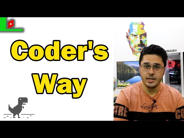 How a Coder Plays Google Chrome’s T-rex Game Using JavaScript! #shorts