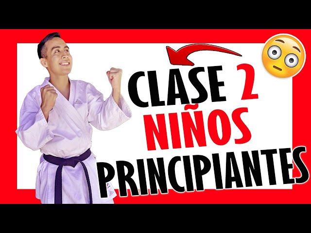 🥇Cómo APRENDER KARATE para NIÑOS PRINCIPIANTES en Casa PASO a Paso // clase de karate para niños de