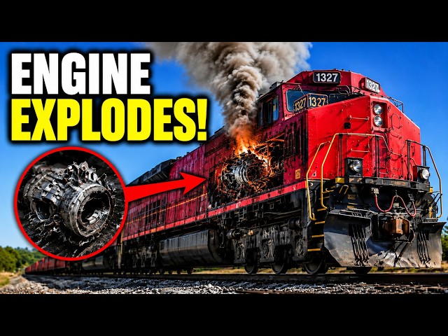 Why Diesel Locomotive Engines Explode at 20,000 RPM