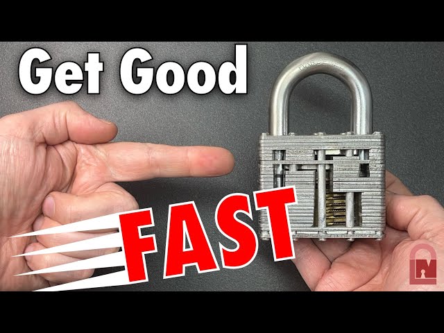 Lock Picking - 5 Tips to Get Good FAST!