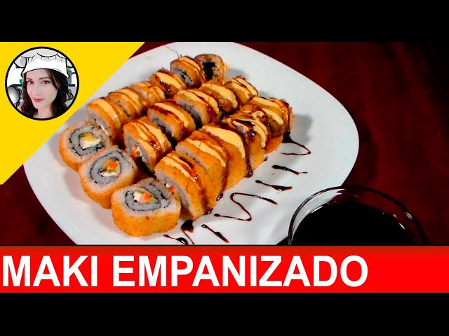Breaded Shrimp and Surimi Maki Rolls