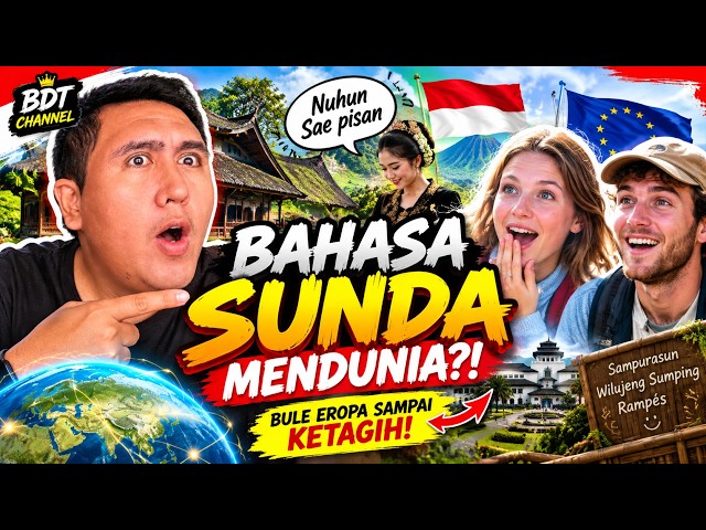🇲🇾REACTION🇮🇩 WHO WOULD'VE THOUGHT! 😱 Sundanese Goes Global, European Expats Are OBSESSED With Lea...