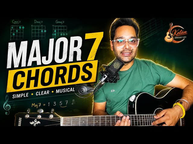 Major 7 Chords | Guitar Chords | Advance Chords | Guitar Lesson 