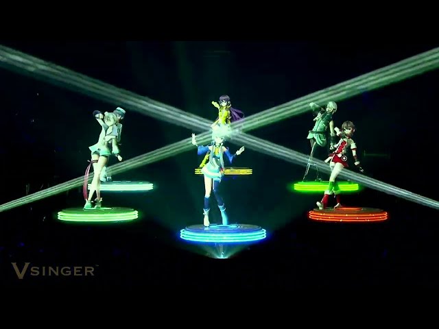 Ordinary DISCO (Subtitles cc) - Vsinger Live 2017 - Vocaloid Live Concert
