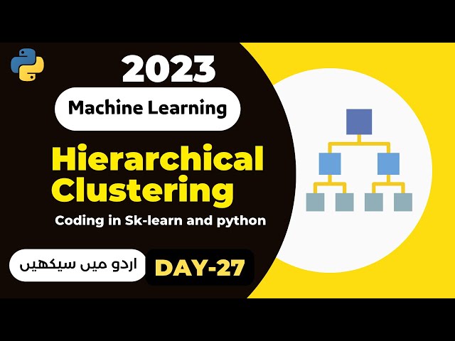 Hierarchical Clustering in Python using Scikit-learn | Step-by-Step Coding Tutorial