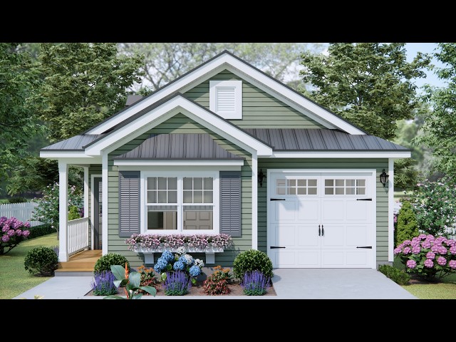Cozy 2-Bedroom Small House Tour – Simple, Functional, and Complete