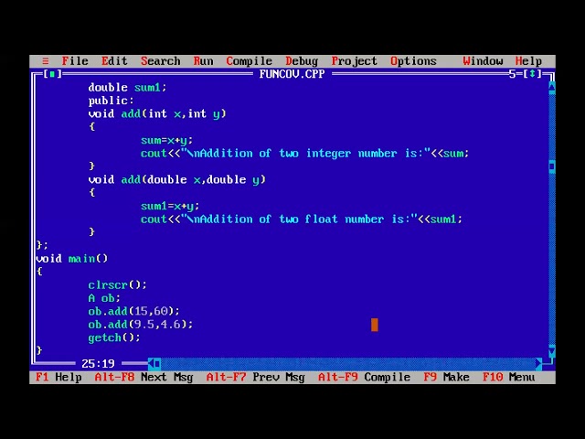 What is Function Overloading in C++ ? What is Operator Overloading in C++?
