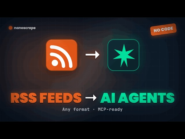 RSS Feed Reader for AI Agents — Parse Any Feed at Scale (No Code)