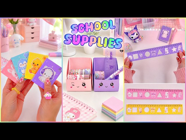 8 Fun DIY School Supplies to Make School WAY More Fun!  🎒📚 ✍