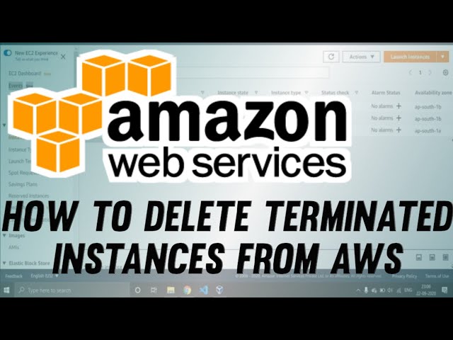 HOW TO DELETE TERMINATED INSTANCES FROM AWS ? | EC2 | AWS | SERVER