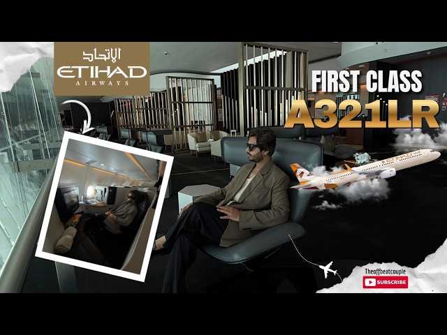 Etihad First Class | A321LR | Narrow body | Luxury in the sky | Abu Dhabi to Mumbai |