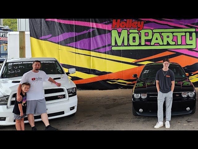 Moparty 2023 Frostbite And Zorro Drag Racing