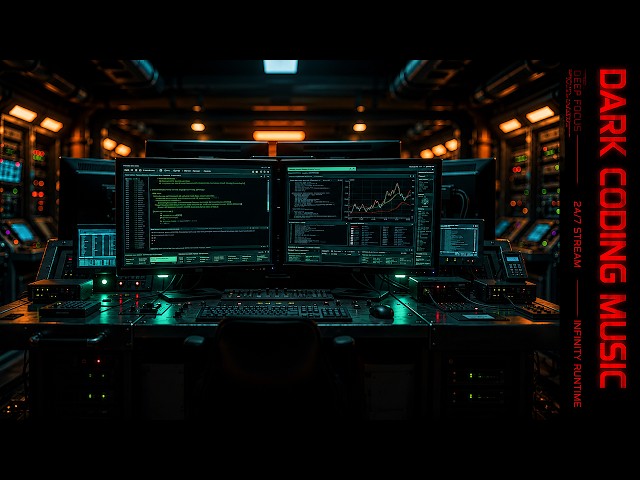 Ambient for Deep Focus & Programming || Dark Coding Music