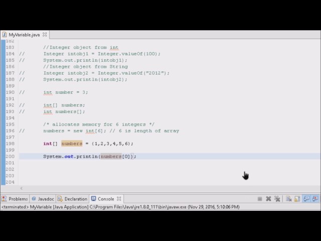 19. Khmer Java: Array