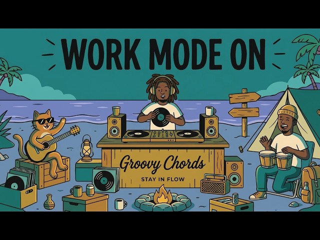 [Groovy Chords] Turn On Your Focus Mode 🎧 Smooth & Fun Grooves | JAZZHOP · CHILLHOP