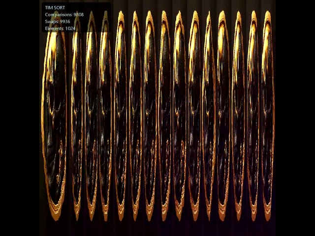 tim sort visualisation #mori #algorithm #blockchain