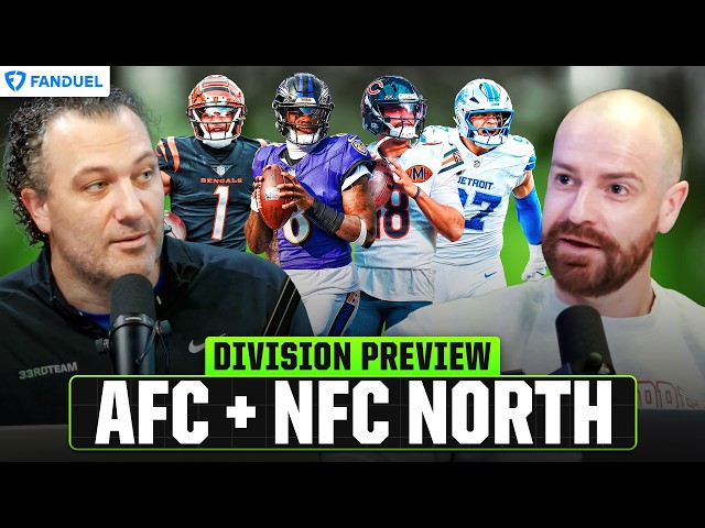 AFC + NFC North 2026 NFL Season Preview & Predictions