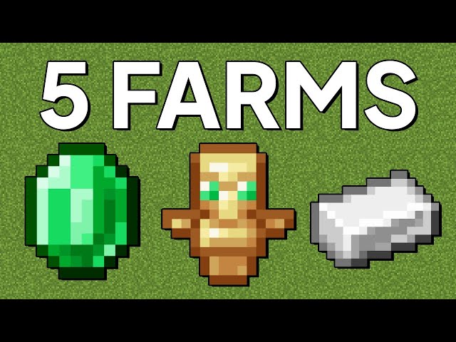 5 MUST HAVE FARMS IN MINECRAFT 1.21.11