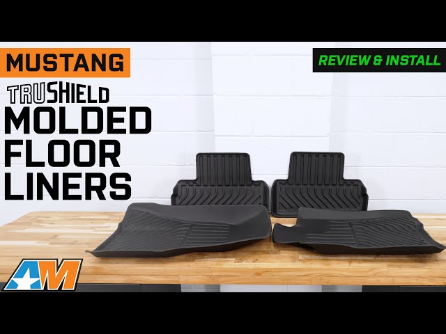 2005-2009 Mustang TruShield Precision Molded Floor Liners Review & Install