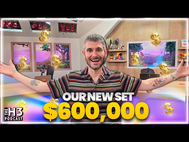 Revealing Our $600k Studio - H3 Show #284