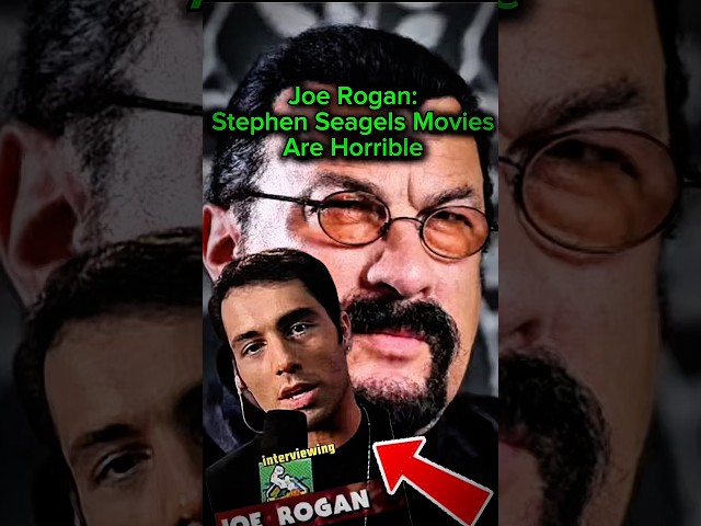 Joe Rogan EXPOSES Steven Seagal 💀 #joerogan #stevenseagal #edit