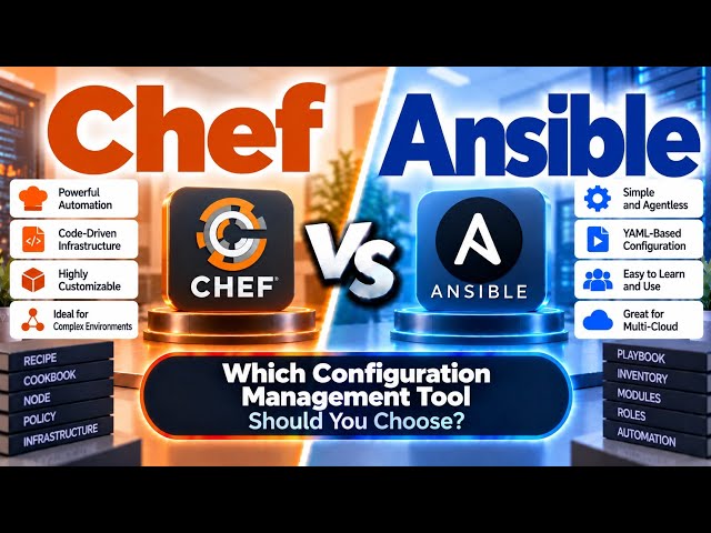 Chef vs Ansible | Which Configuration Management Tool Should You Choose? | Uplatz