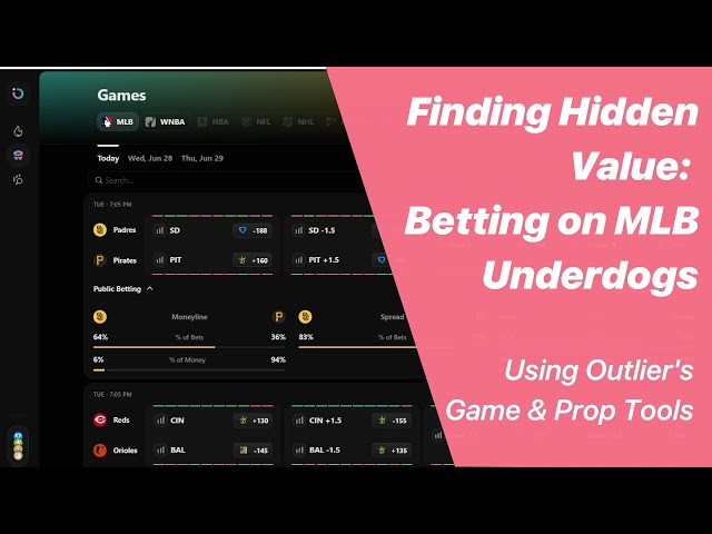 Finding Hidden Value: Betting on MLB Underdogs