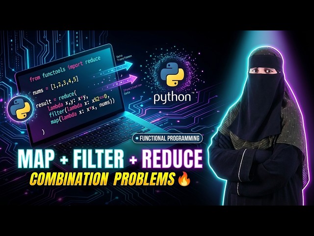 Python Map + Filter + Reduce Explained | Real Problem Solving 🔥