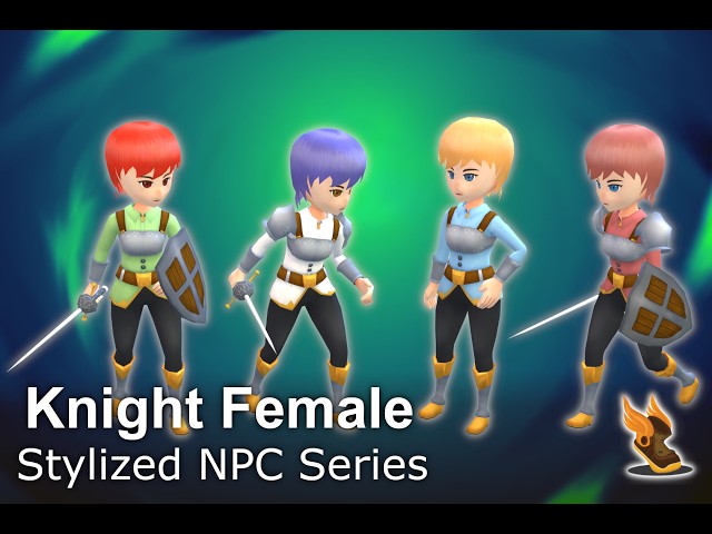 Stylized NPC - Knight Female