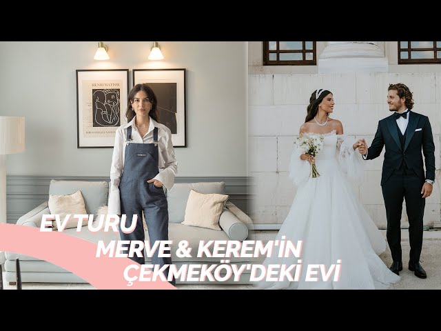 EV TURU #10 Merve & Kerem’in Çekmeköy’deki Evi & Düğün Muhabbetleri | Bridolog