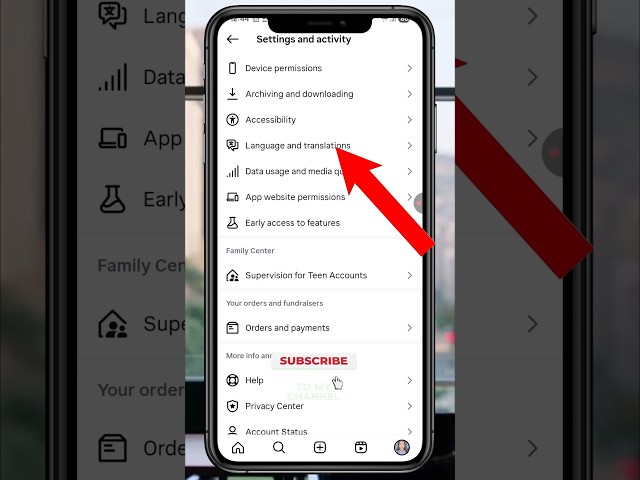 🔥 How To Enable Translate Voice Option On Instagram #shorts