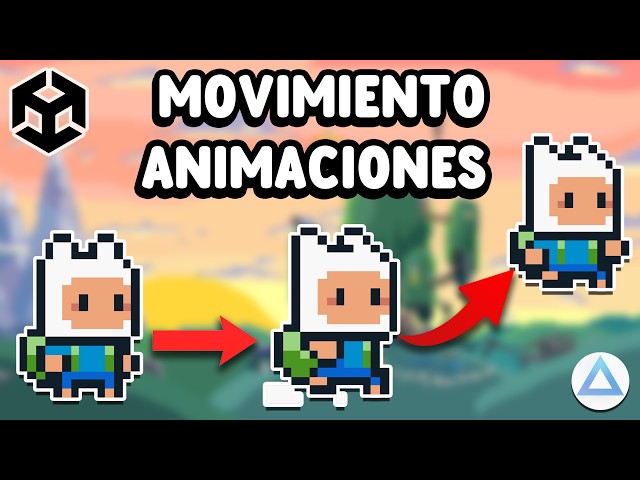 How to Create a 2D Character with Movement and Animations in Unity 🕹️🏃