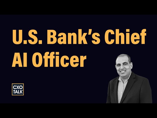 Enterprise AI at Scale: How U.S. Bank's Chief AI Officer Deploys AI Across 70,000 Employees